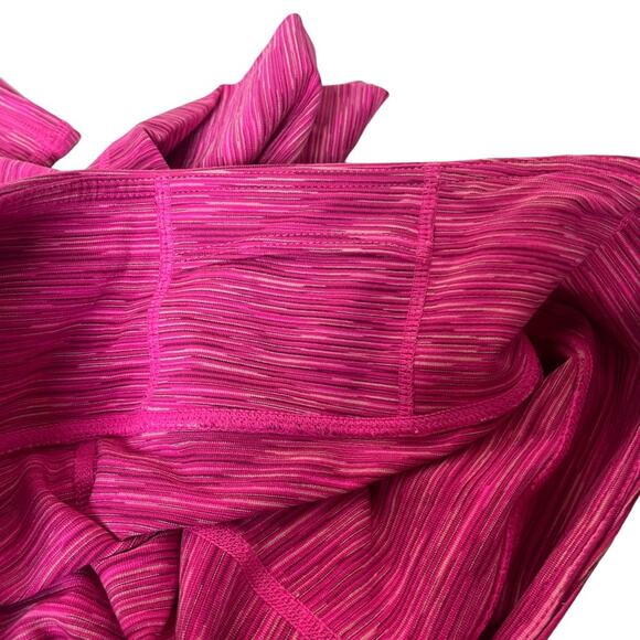 Athleta Chaturanga Space Dye Capri Pants Pink Size Medium - Picture 6 of 11